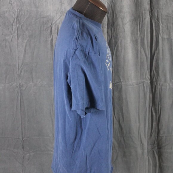 Toronto Maple Leafs Shirt (VTG) - Cross Stick Graphic by Puma - Men's Large - Picture 7 of 8